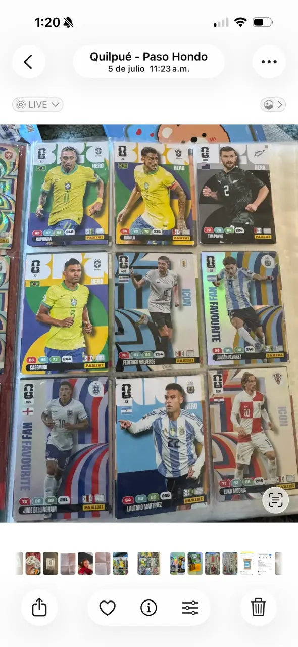 Colección de Tarjetas de Fútbol Panini Edición Limitada - 3