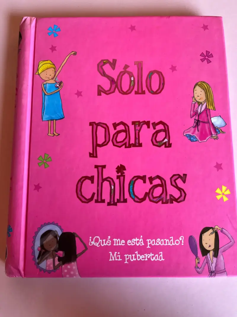 Libro 'Sólo para chicas' sobre pubertad - 1