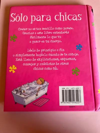 Libro 'Sólo para chicas' sobre pubertad - miniatura 2