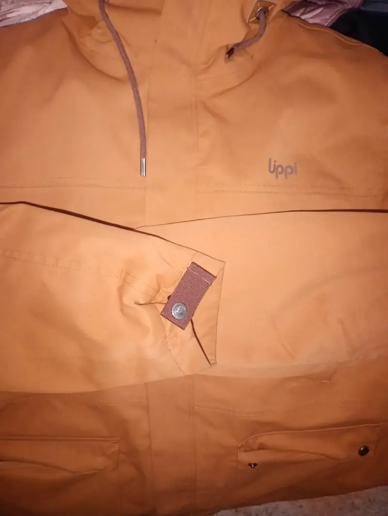 Parka lippi impermeable marrón taya L - 4