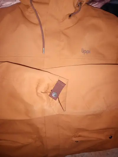 Parka lippi impermeable marrón taya L - miniatura 4