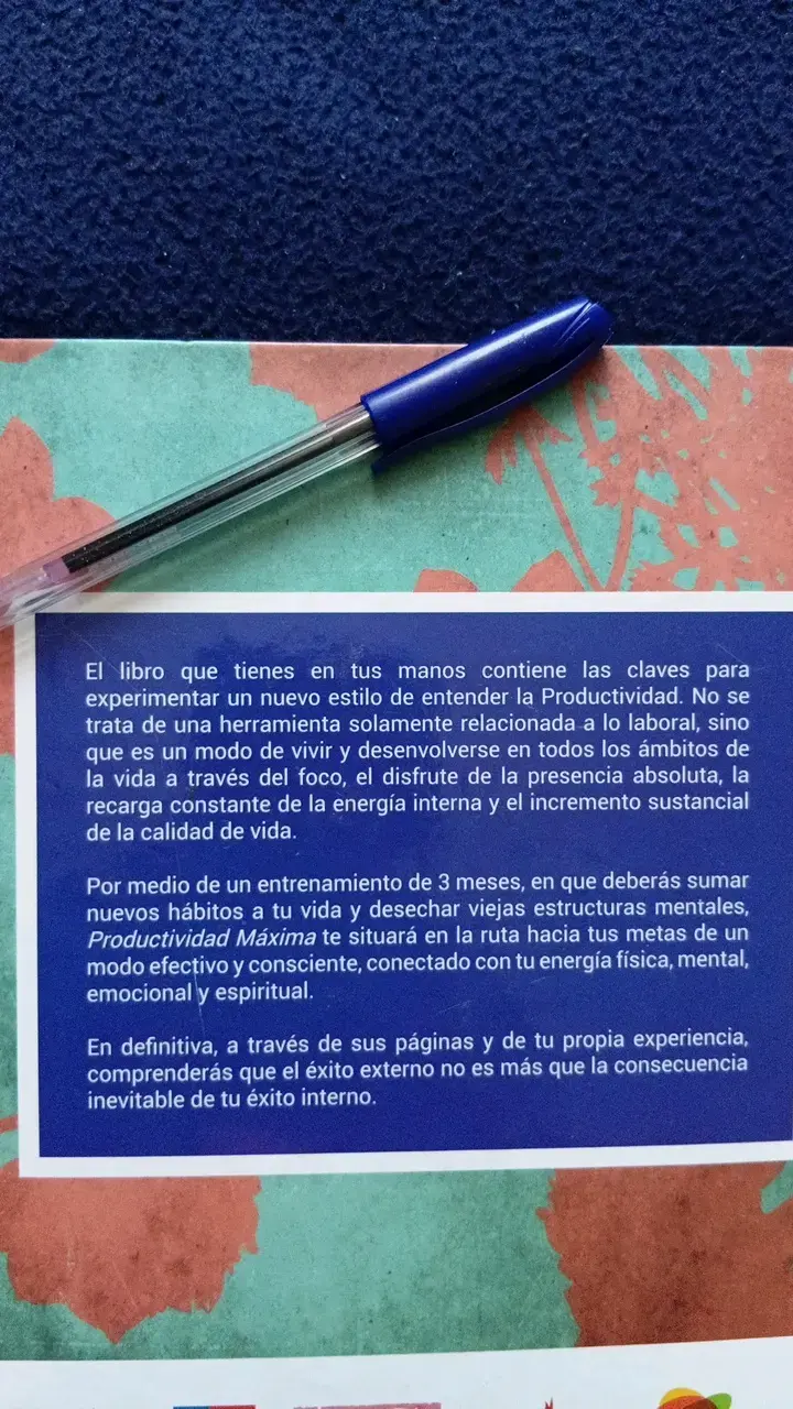 Libro Productividad Máxima para Mejorar Hábitos - 2