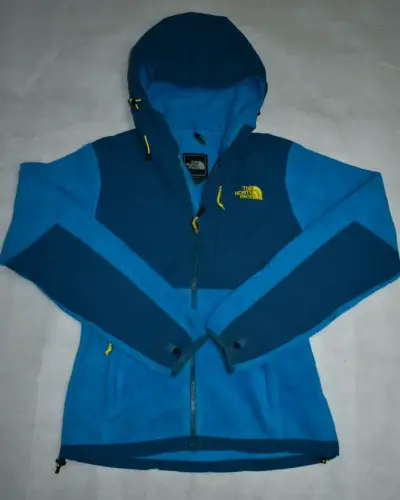 Chaqueta The North Face azul con capucha - miniatura 3