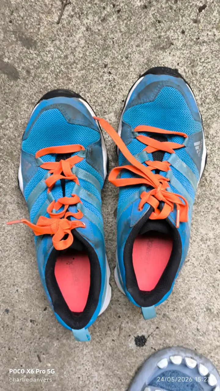 Zapatillas de trail running Adidas azules - 2