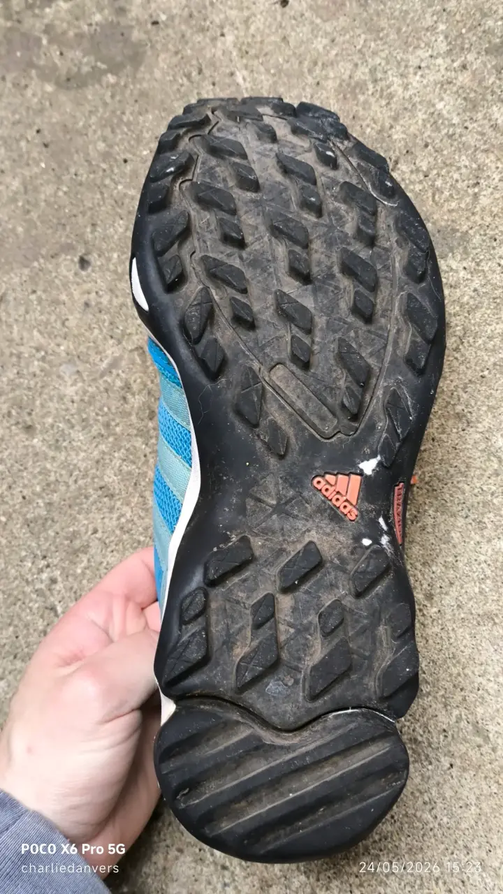 Zapatillas de trail running Adidas azules - 3