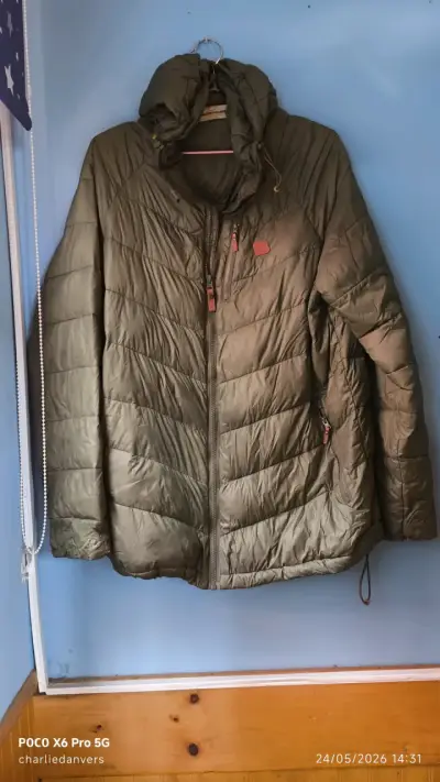 Chaqueta acolchada verde Weinbrenner talla L - miniatura 2