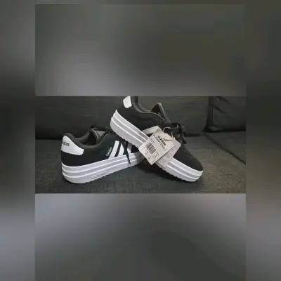 Zapatillas negras Adidas VS Coneo para mujer - miniatura 1