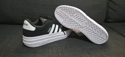 Zapatillas negras Adidas VS Coneo para mujer - miniatura 2