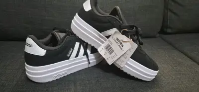 Zapatillas negras Adidas VS Coneo para mujer - miniatura 3