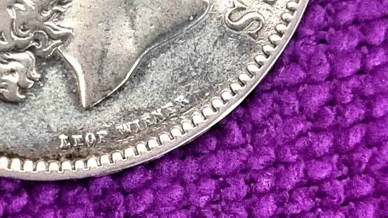 Gran moneda de Plata belga. - 4