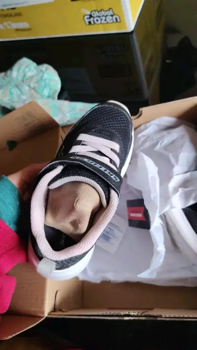 Zapatillas deportivas negras para niños Skechers - miniatura 1