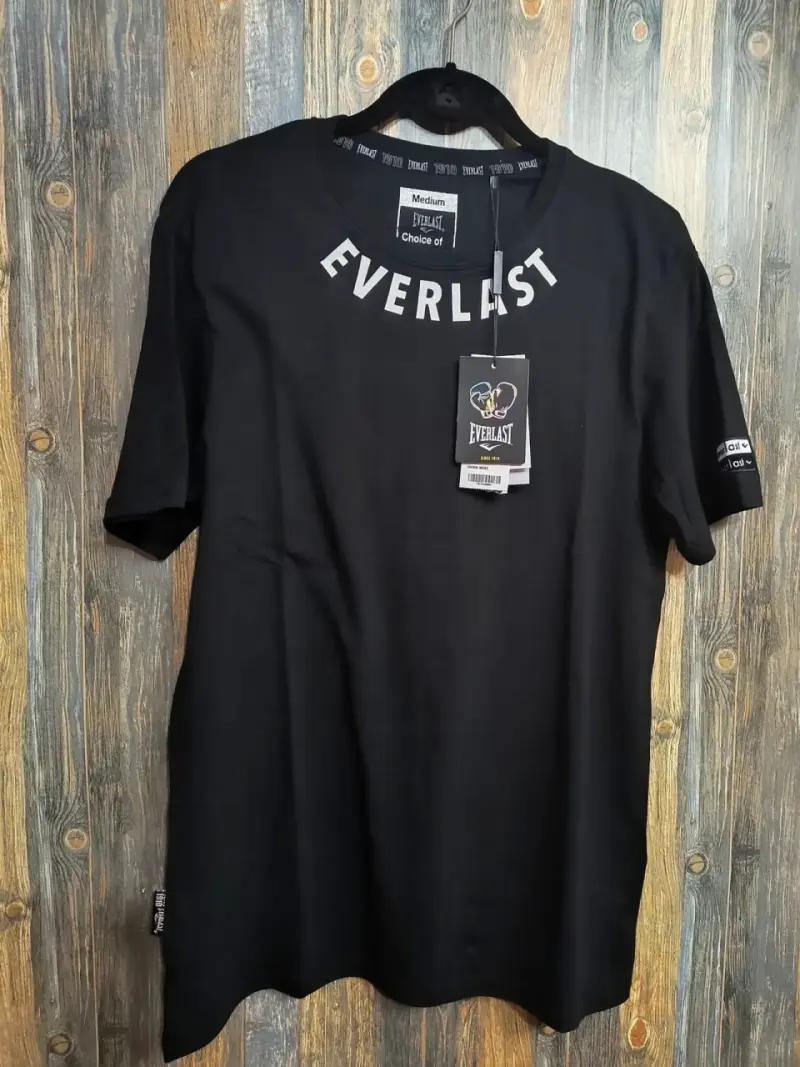 Polera Negra Everlast para Mujer Talla M - 1
