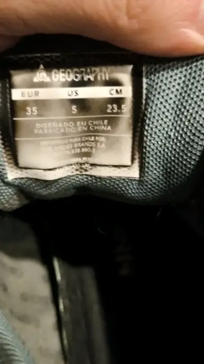 Botas de trekking Geography talla 35 usadas - miniatura 3