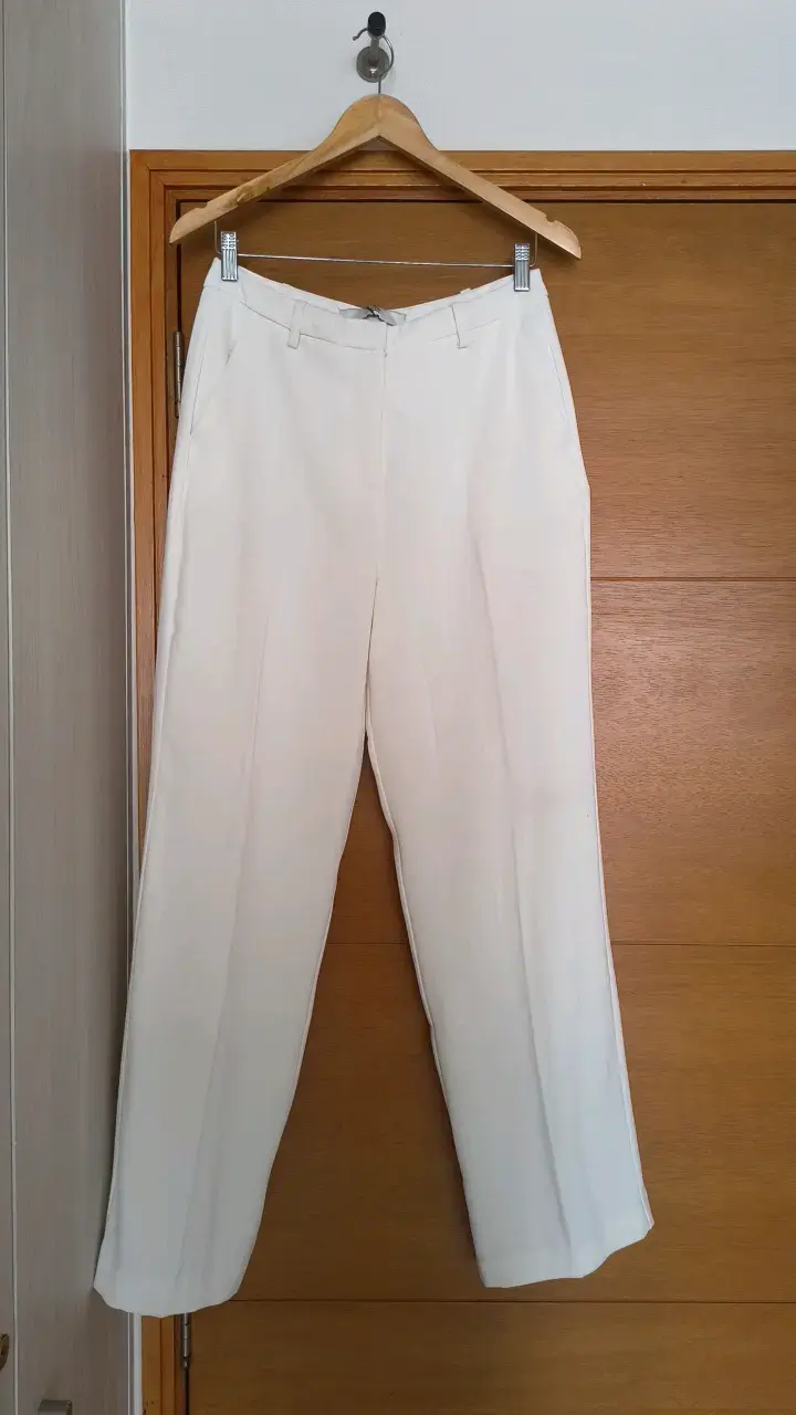 Pantalones de vestir blancos para mujer