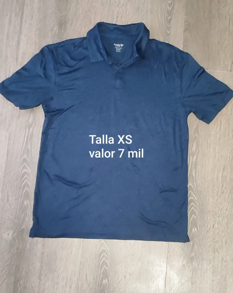 Polera azul talla XS Old Navy