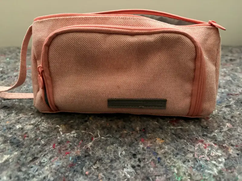 Estuche de Tela Rosa con Marcadores - 4