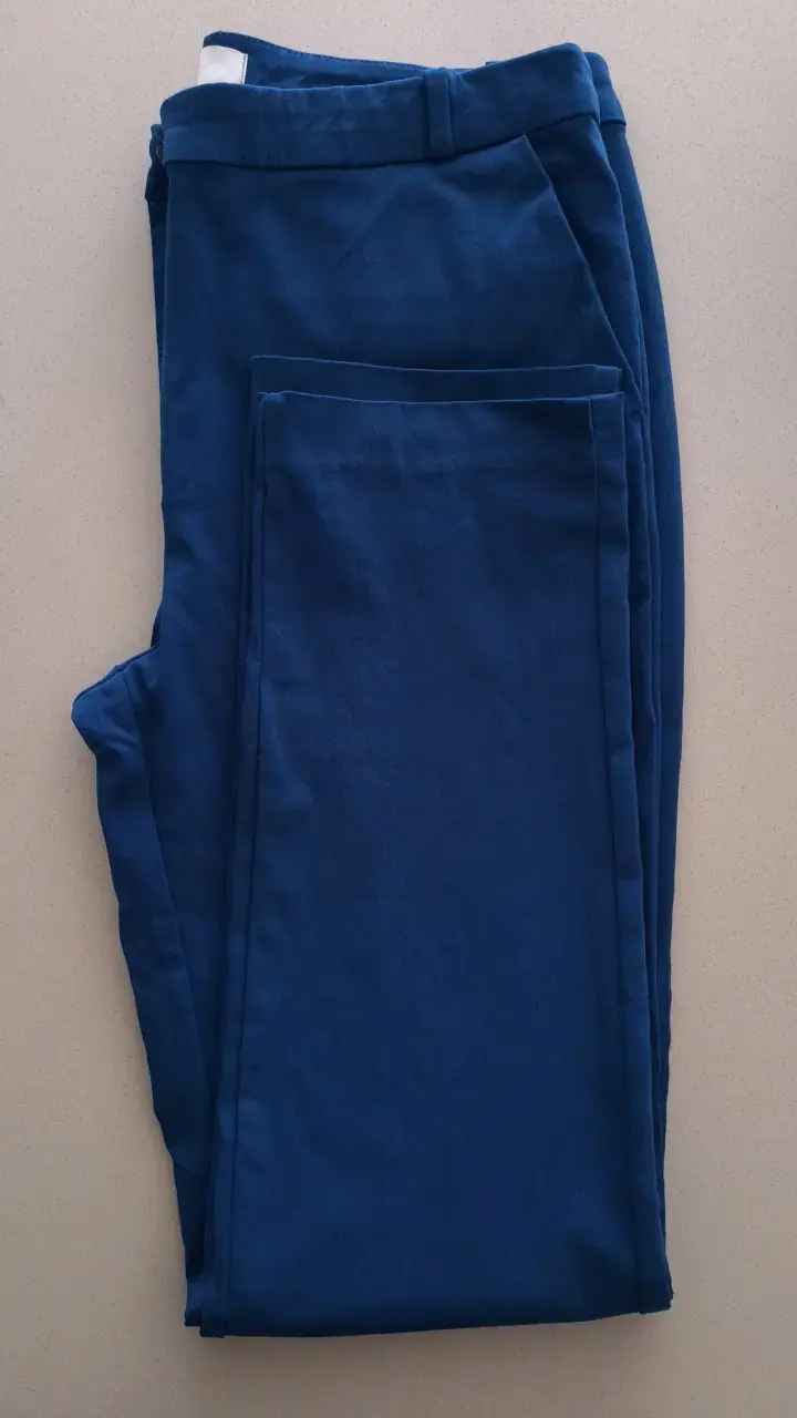 Pantalones azul marino para mujer - 2