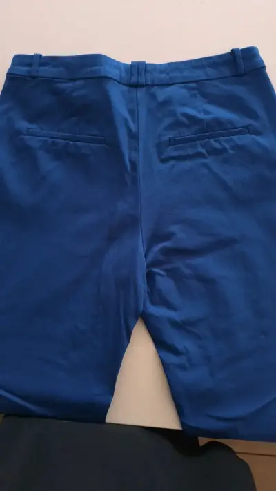 Pantalones azul marino para mujer - miniatura 3