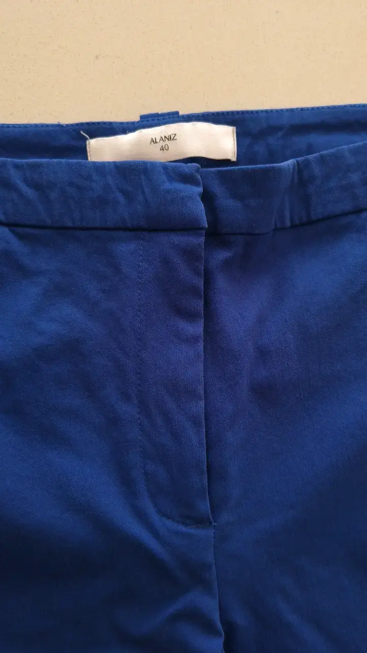 Pantalones azul marino para mujer - 4