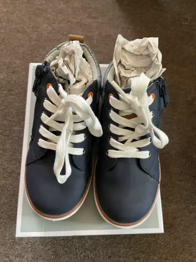 Zapatillas de niño azul marino Opaline talla 27 - miniatura 1
