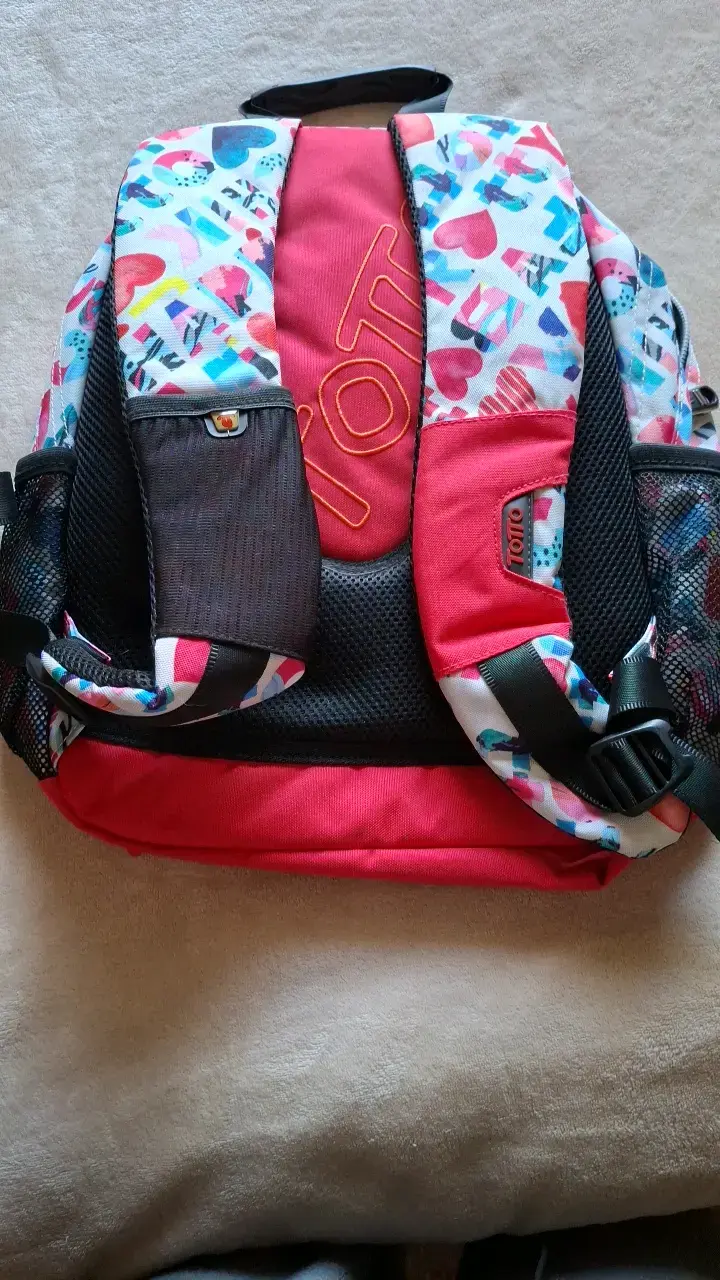Mochila Totto estampada colorida para niños - 2