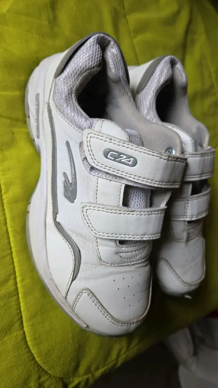 Zapatillas deportivas blancas,velcro Colloky 344 - 2