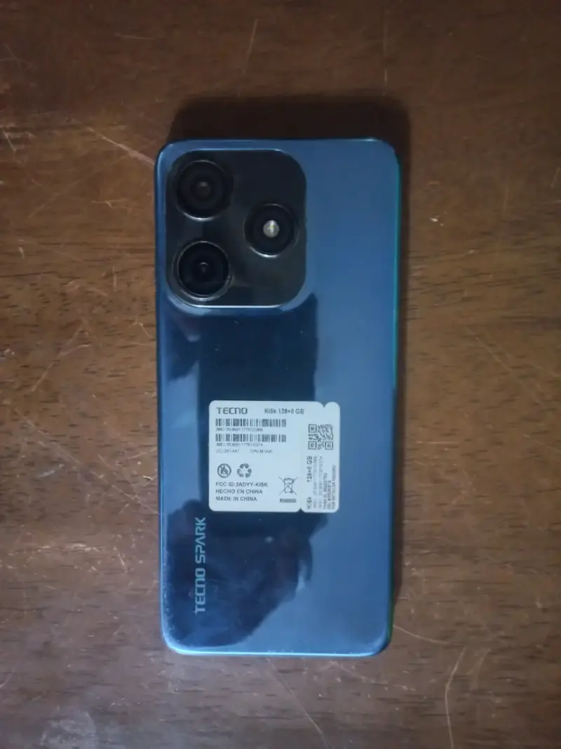 Smartphone Tecno Spark K15k 128GB Azul - 1