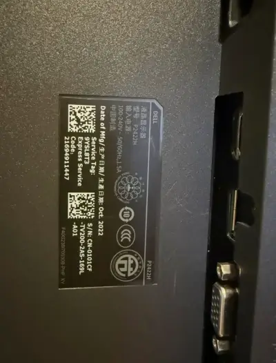 Monitor Dell 24 pulgadas Full HD - miniatura 4