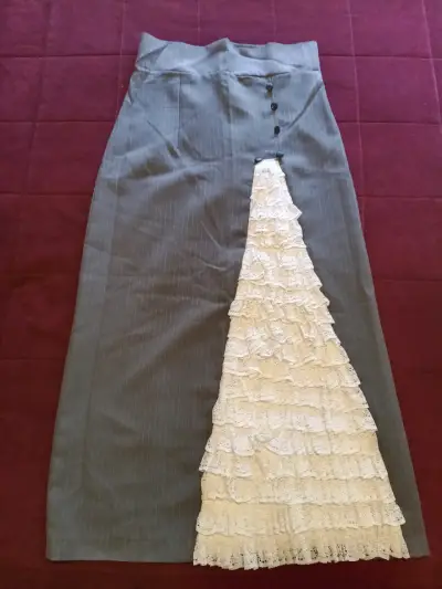 Traje de Huasa salon talla M con faja y sombrero. - miniatura 4