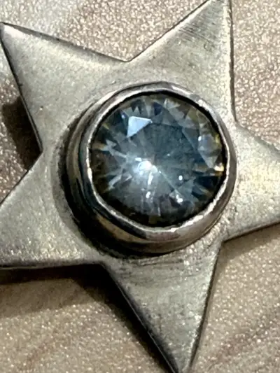 Colgante de estrella con cristal Alaska - miniatura 1