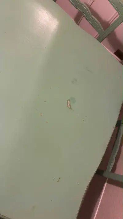 Mesa de comedor vintage con 6 sillas - miniatura 3
