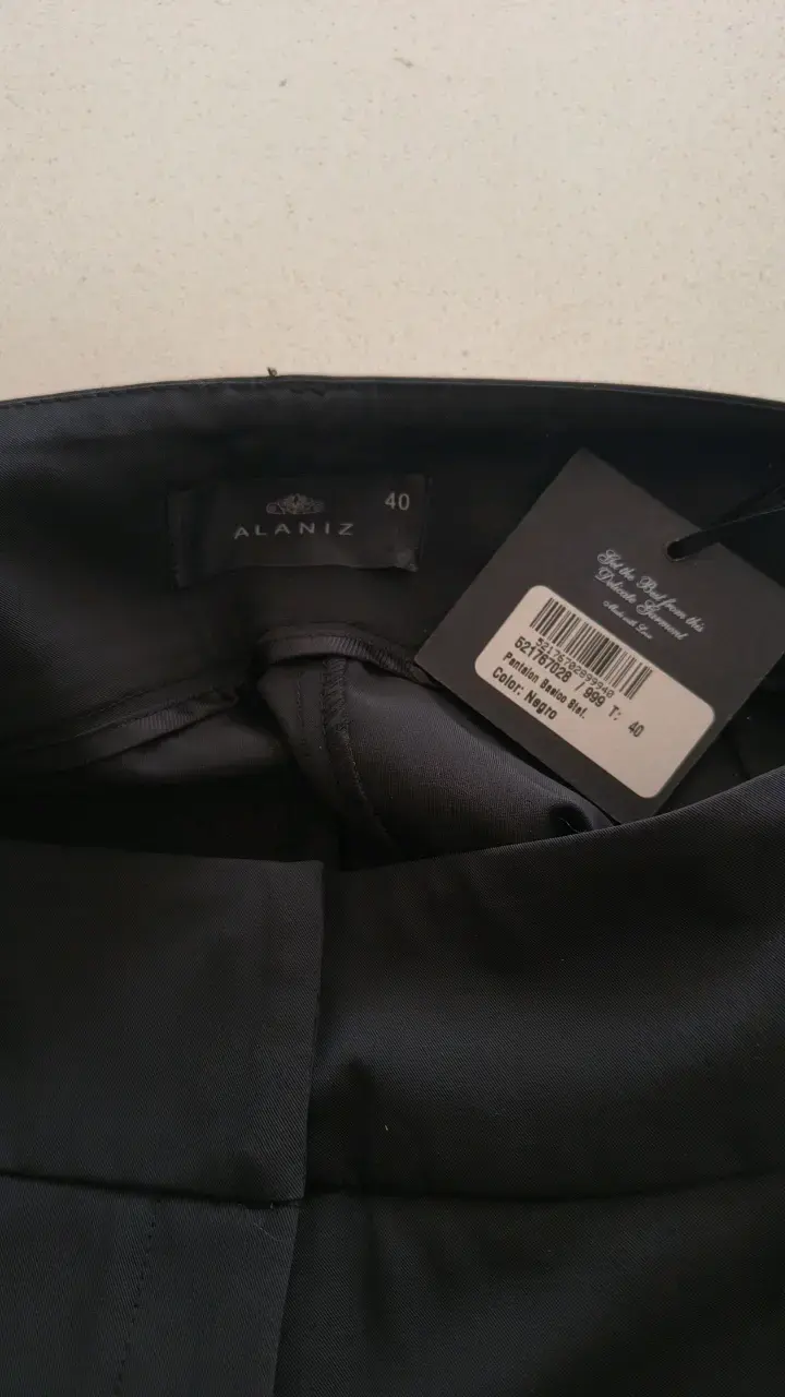 Pantalón de vestir negro para mujer - 4