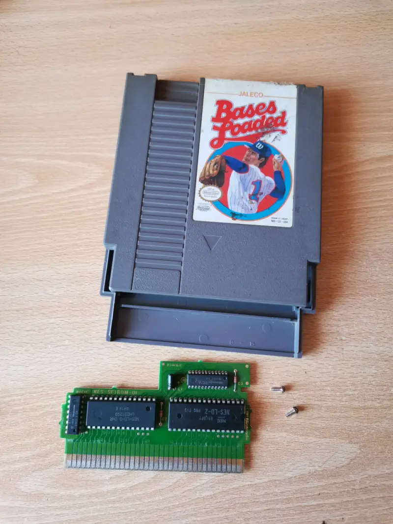 Cartucho de juego NES Bases Loaded Jaleco - 3