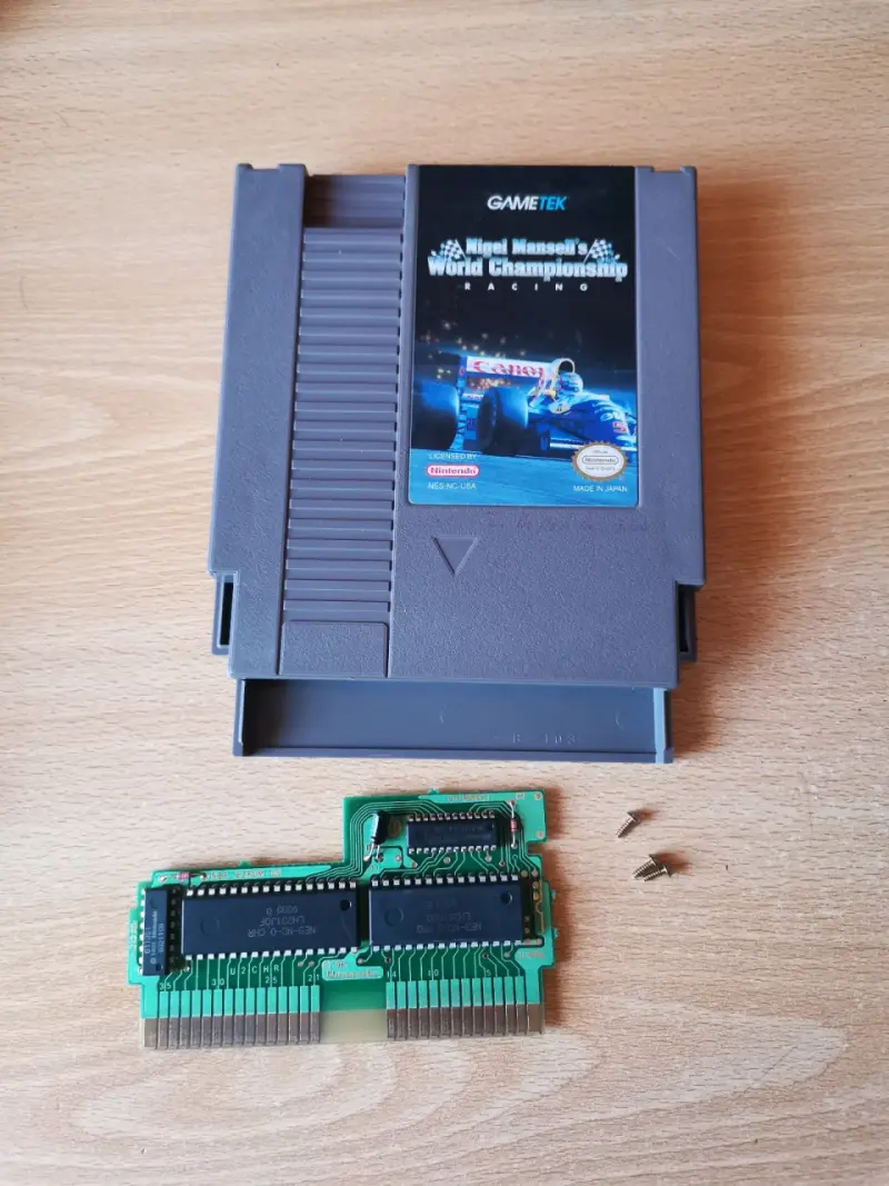 Cartucho NES Nigel Mansell's World Championship - 3