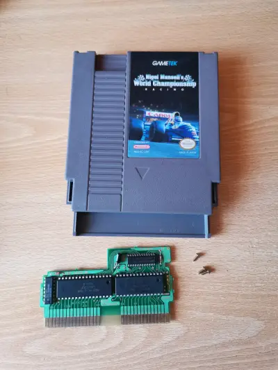 Cartucho NES Nigel Mansell's World Championship - miniatura 3