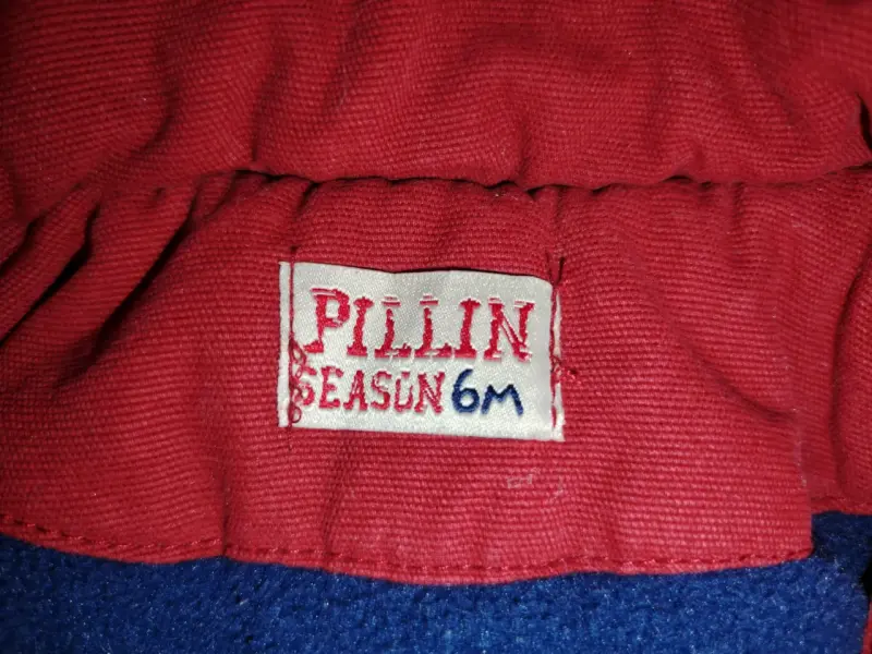 Chaqueta de bebé roja Pillin talla 6M - 4