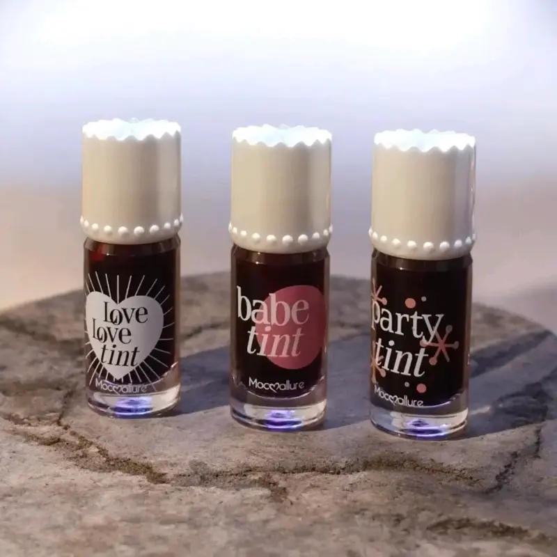 Set de tintes labiales Moocallure Love, Babe y Party
