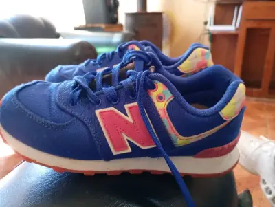 Zapatillas deportivas azules para niños New Balance - miniatura 1