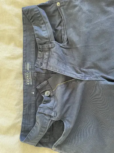 Pantalones de hombre azul marino ESPRIT - miniatura 4