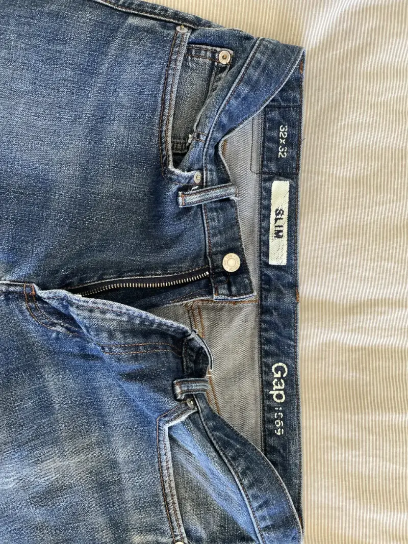 Jeans azul clásico para hombre Gap 1969 - 3
