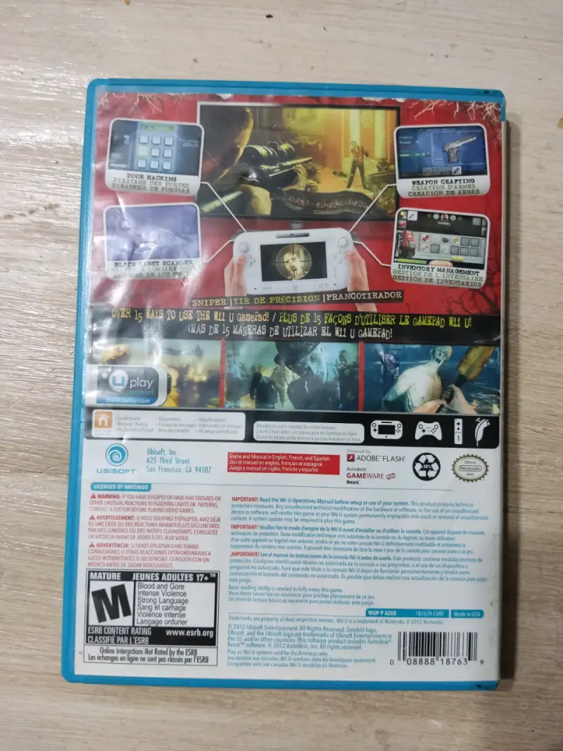 Juego ZombiU para Nintendo Wii U - 2