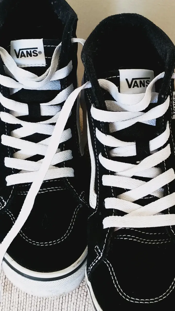 Zapatillas Vans negras de caña alta - 3