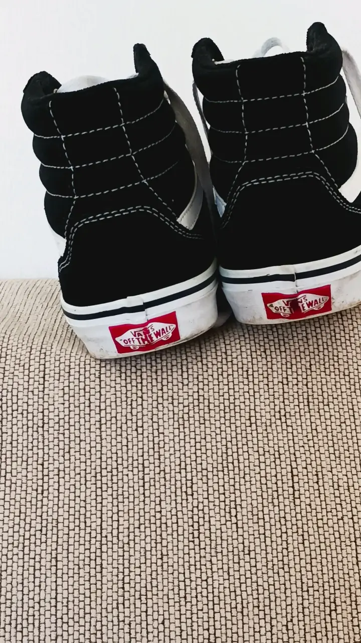 Zapatillas Vans negras de caña alta - 5
