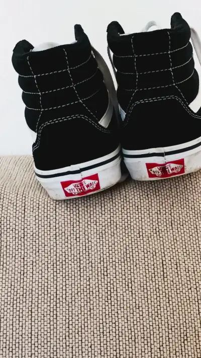 Zapatillas Vans negras de caña alta - miniatura 5