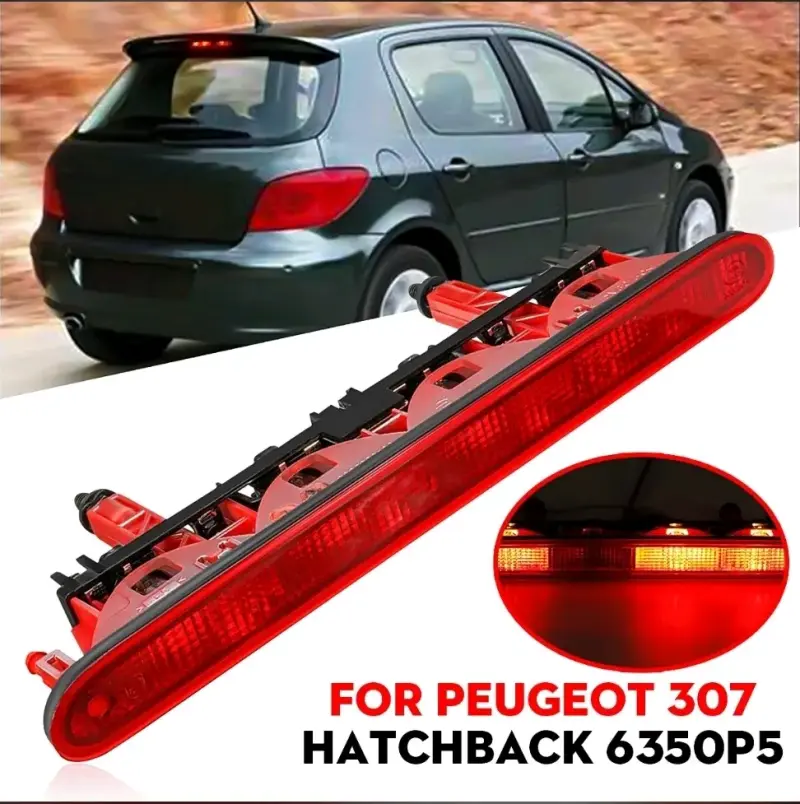 Tercera luz de freno para Peugeot 307 Hatchback - 3