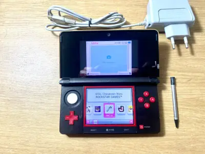 Nintendo 3ds grey/red magia - miniatura 2