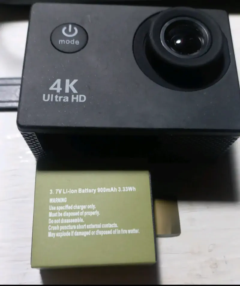 Cámara de acción 4K genérica a 5.000 - 6