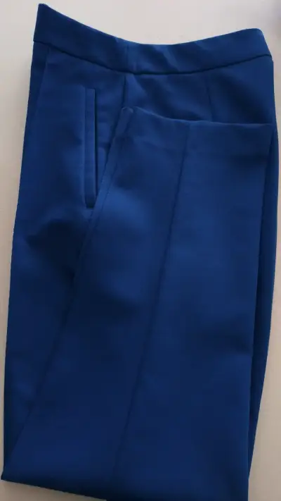 Pantalones de vestir azul - miniatura 2