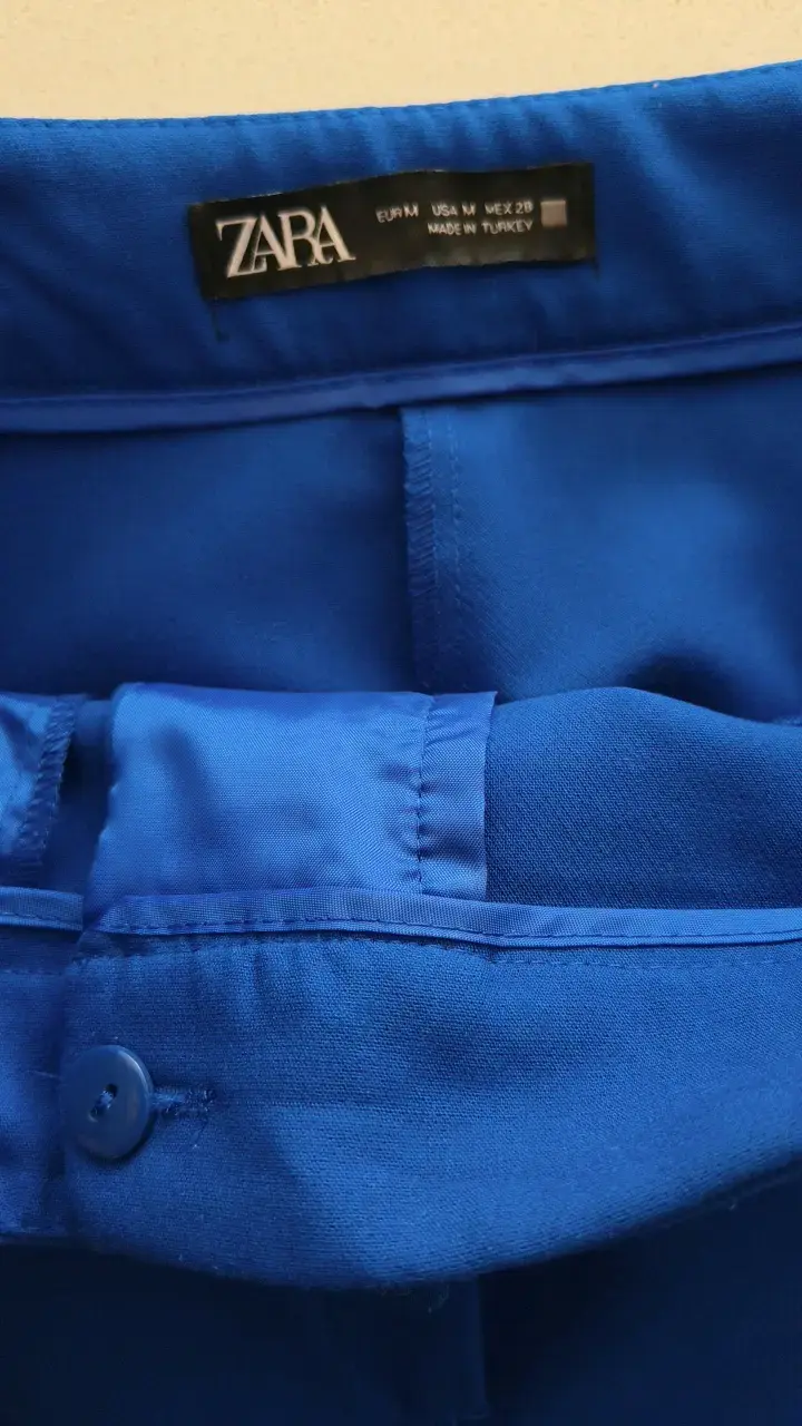 Pantalones de vestir azul - 5