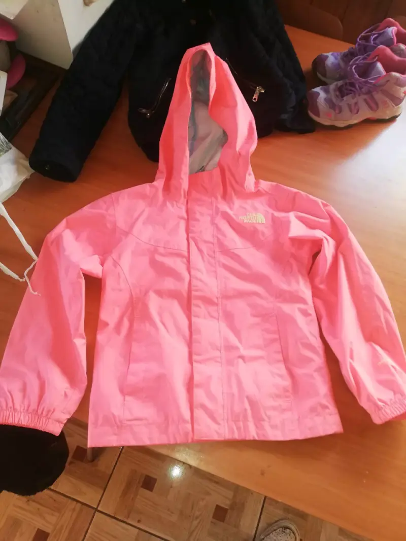 Chaqueta impermeable rosa para niña The North Face - 1